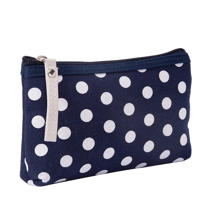 polka dot pouch bubblegum