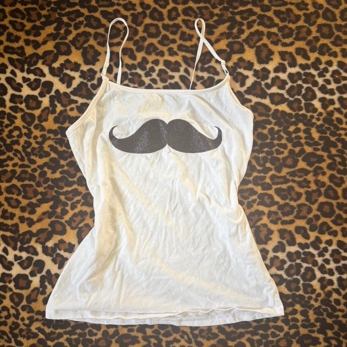 mustache tank